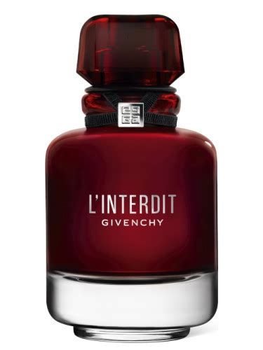 l'interdit edp rouge givenchy|givenchy perfume.